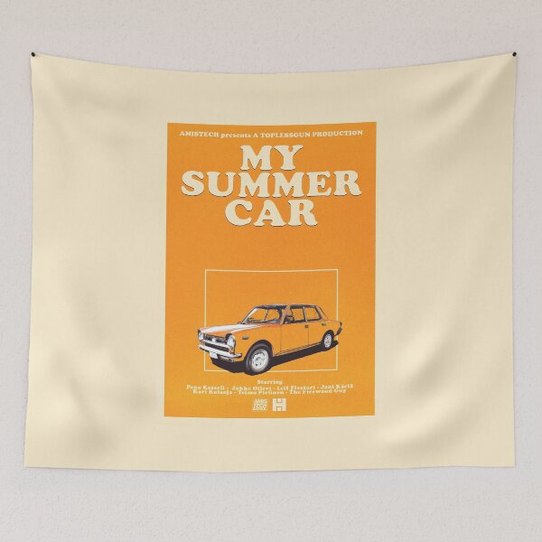 Item preview, My Summer Car Satsuma Poster designed and sold by Borieboi.