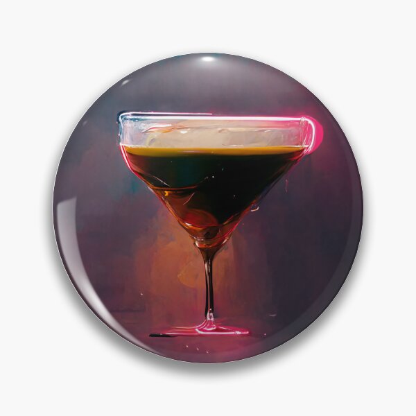 Item preview, Neon Aesthetic - Espresso Martini | Cocktail | Artwork | Illustration designed and sold by Designsssssssssssssssss.