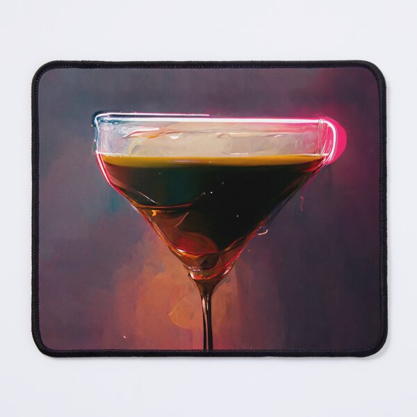 Item preview, Neon Aesthetic - Espresso Martini | Cocktail | Artwork | Illustration designed and sold by Designsssssssssssssssss.