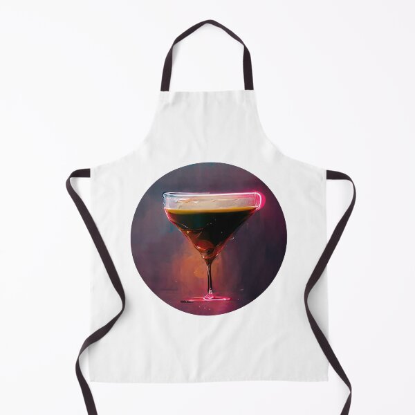 Item preview, Neon Aesthetic - Espresso Martini | Cocktail | Artwork | Illustration designed and sold by Designsssssssssssssssss.