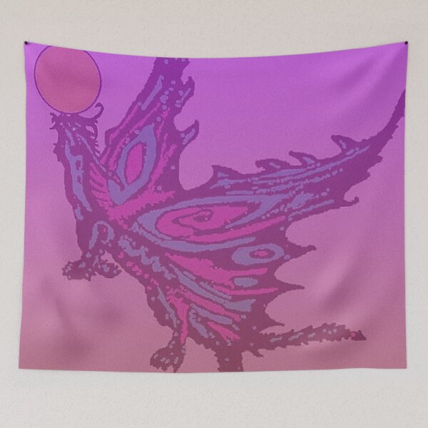 Item preview, MoonDragon Pink designed and sold by HDartroute.