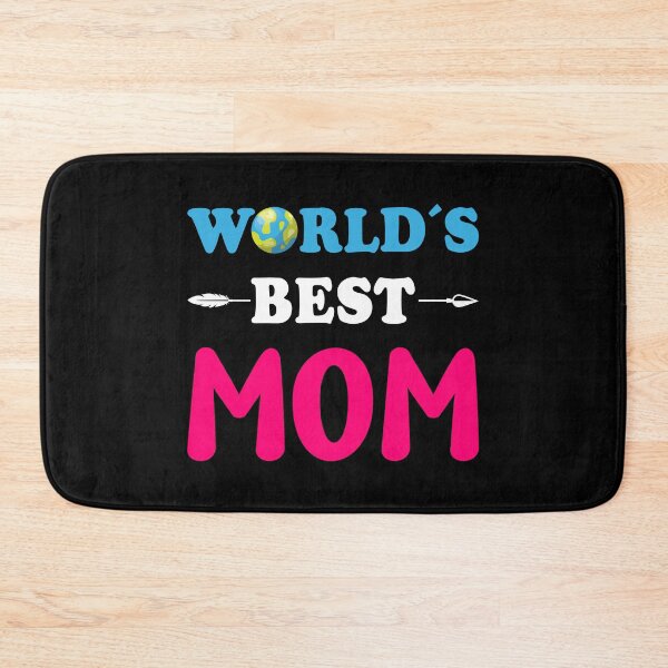 Item preview, World's Best Mom Pink Heart Women Mama Wife Mothers Day designed and sold by haselshirt.