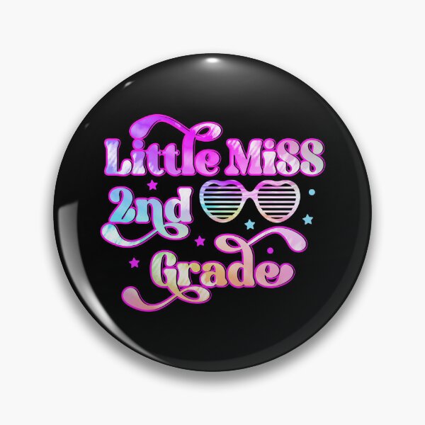 Item preview, Hello 2nd Grade Little Miss Second Grade Back To School 2nd Grade Girl designed and sold by TrenddyArts.