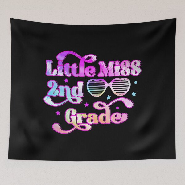 Item preview, Hello 2nd Grade Little Miss Second Grade Back To School 2nd Grade Girl designed and sold by TrenddyArts.