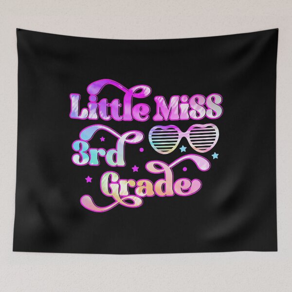 Item preview, Hello 3rd Grade Little Miss Third Grade Back To School 3rd Grade Girl designed and sold by TrenddyArts.
