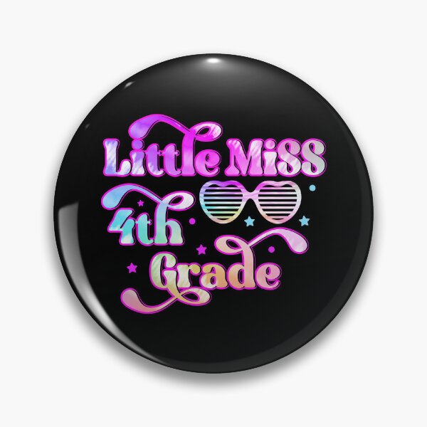 Item preview, Hello 4th Grade Little Miss Fourth Grade Back To School 4th Grade Girl designed and sold by TrenddyArts.