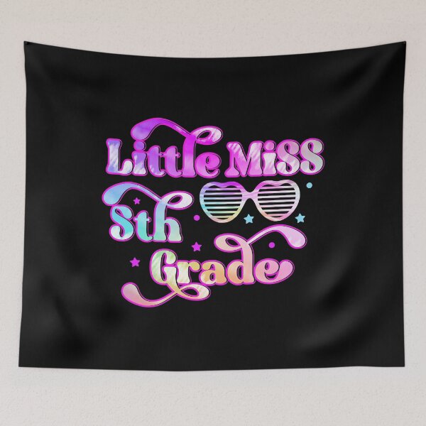 Item preview, Hello 5th Grade Little Miss Fifth Grade Back To School 5th Grade Girl designed and sold by TrenddyArts.