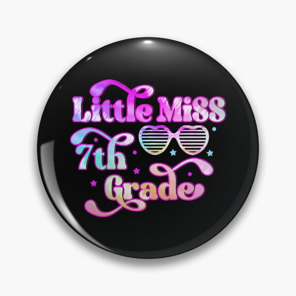 Item preview, Hello 7th Grade Little Miss Seventh Grade Back To School 7th Grade Girl designed and sold by TrenddyArts.