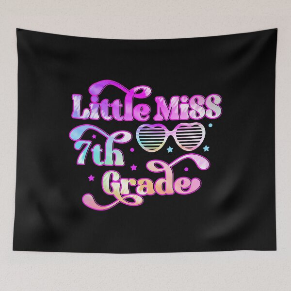 Item preview, Hello 7th Grade Little Miss Seventh Grade Back To School 7th Grade Girl designed and sold by TrenddyArts.