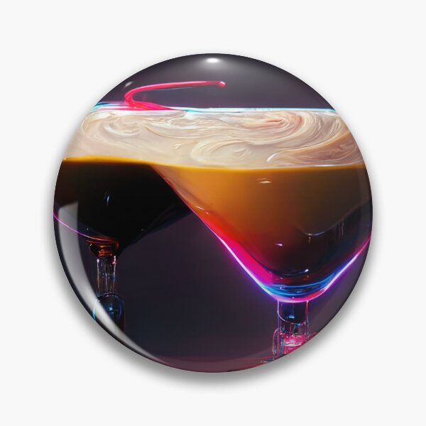 Item preview, Neon Aesthetic - Espresso Martini | Cocktail | Artwork | Illustration designed and sold by Designsssssssssssssssss.