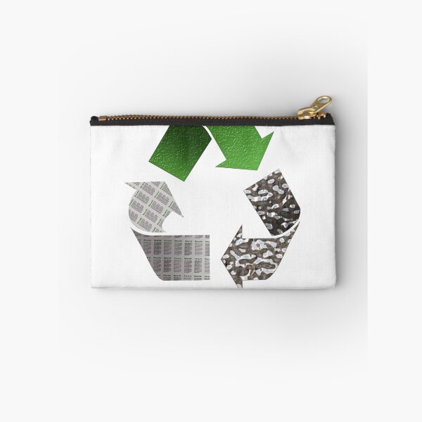 Item preview, Recycle symbol with newspaper glass and metal designed and sold by MarkUK97.