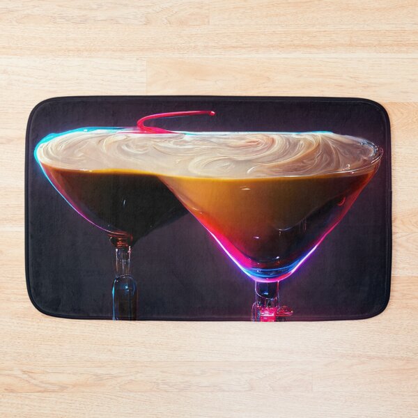 Item preview, Neon Aesthetic - Espresso Martini | Cocktail | Artwork | Illustration designed and sold by Designsssssssssssssssss.