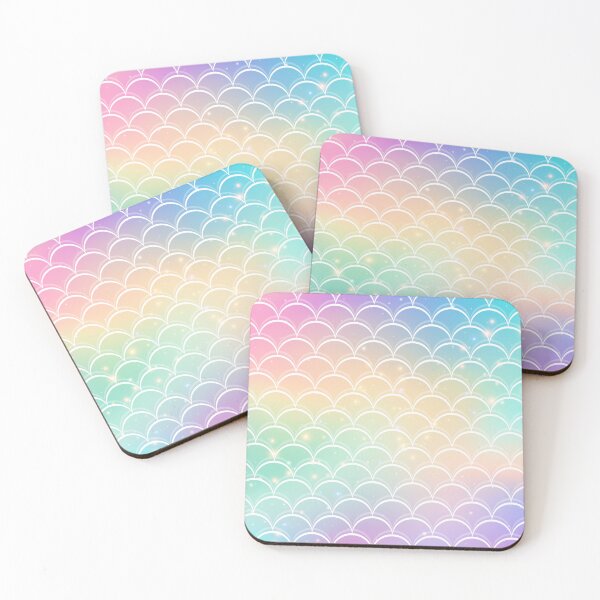 Item preview, Rainbow Mermaid Scales designed and sold by PotluckPrints.