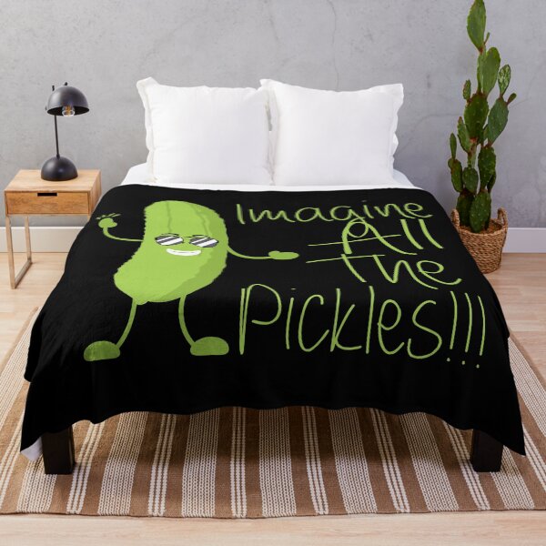 Item preview, Imagine All The Pickles Sunglasses Smile Funny Lyric Pun designed and sold by PunnyLyrics.