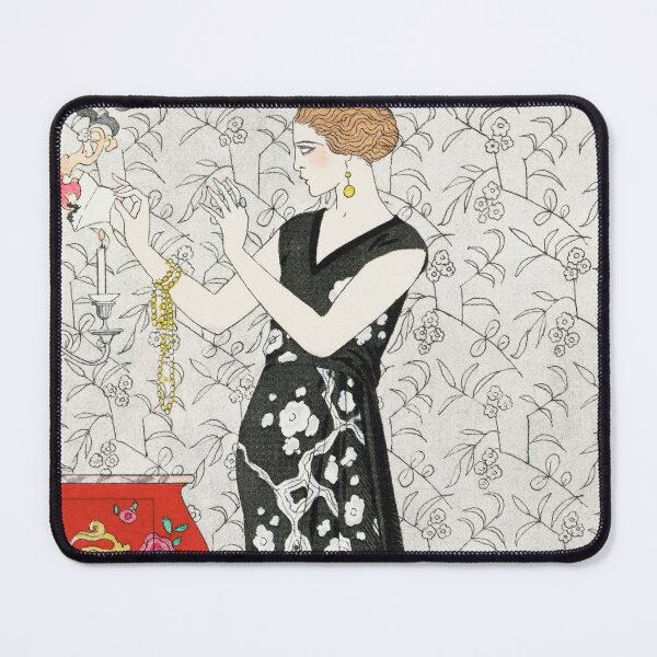 Item preview, Smoke or Fumée vintage fashion illustration by George Barbier designed and sold by lucyshome.