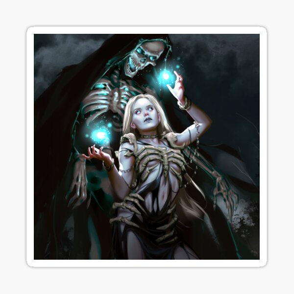 necromancer Sticker