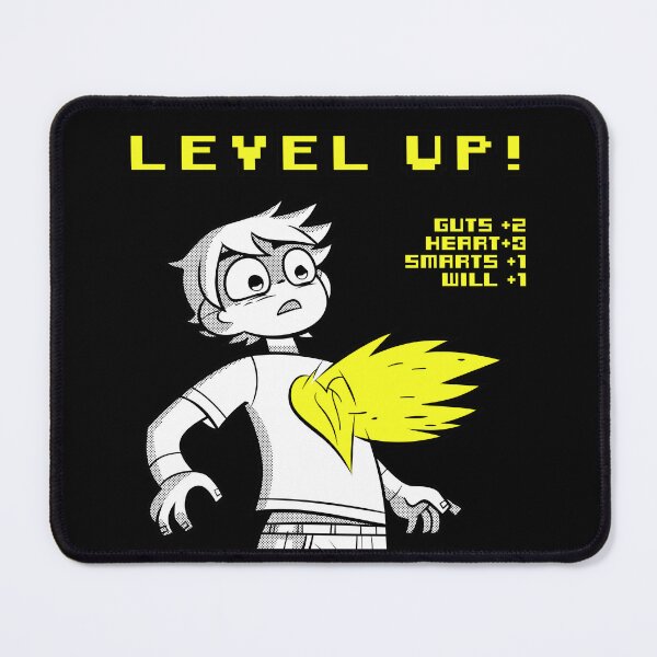 Item preview, Scott Pilgrim level up designed and sold by Anna Reutova.