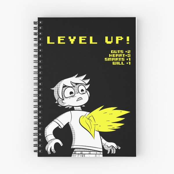Item preview, Scott Pilgrim level up designed and sold by Anna Reutova.