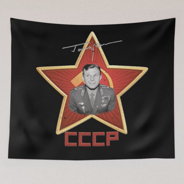 Item preview, Yuri Gagarin, the first man in space with an autograph and a hammer and sickle designed and sold by Dirk4171.