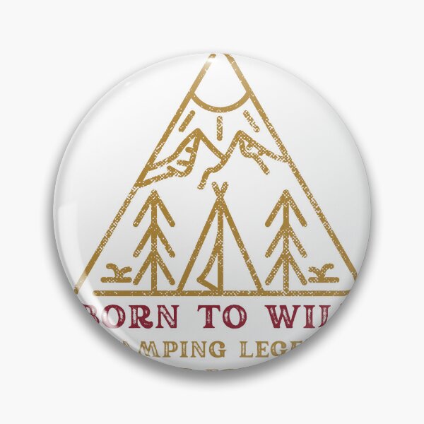 Item preview, Camping Legend Since Forever designed and sold by Babytopia.