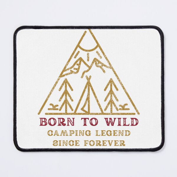 Item preview, Camping Legend Since Forever designed and sold by Babytopia.