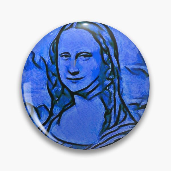 Item preview, "Mona Lisa (46)" an iconic Renaissance painting reimagined. designed and sold by thalasson.