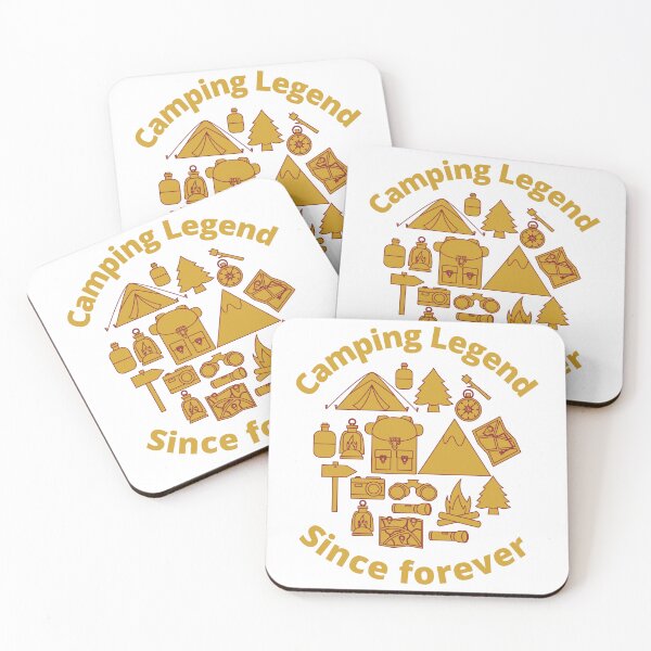 Item preview, Camping Legend Since Forever designed and sold by Babytopia.
