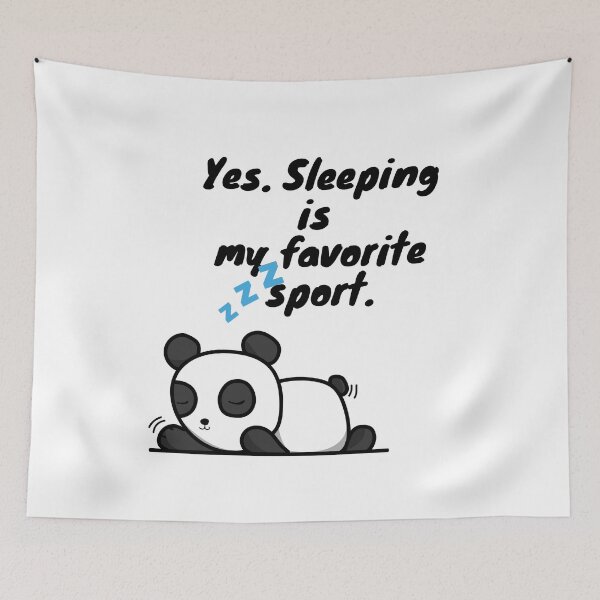 Item preview, sleeping panda designed and sold by Tenkodoo.