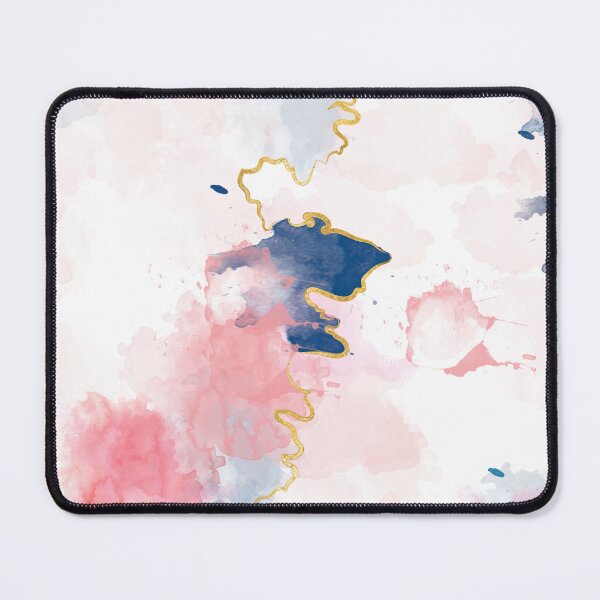 Item preview, Kintsugi Pastel Marble Abstract #kintsugi #gold #japan #marble #pink #blue #home #decor #kirovair #watercolor #pastel designed and sold by Kirovair.