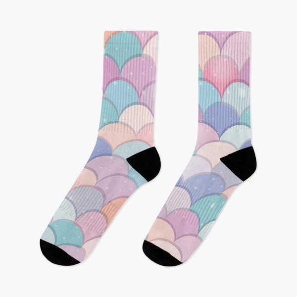 Item preview, Multicolor Mermaid Scales designed and sold by PotluckPrints.