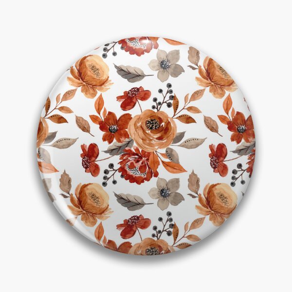 Item preview,  Fall Flowers Watercolor Pattern  designed and sold by JMWCD.