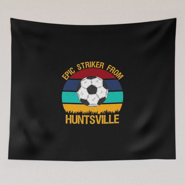Item preview, Epic Striker From Huntsville Vintage Soccer Classic T-Shirt designed and sold by ABombstore.
