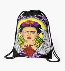 Frida Kahlo Drawstring Bag