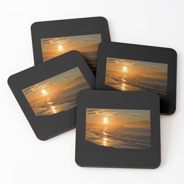 Item preview, Sea Sunset Over Sandsend. Premium  designed and sold by mzansidagmoc.