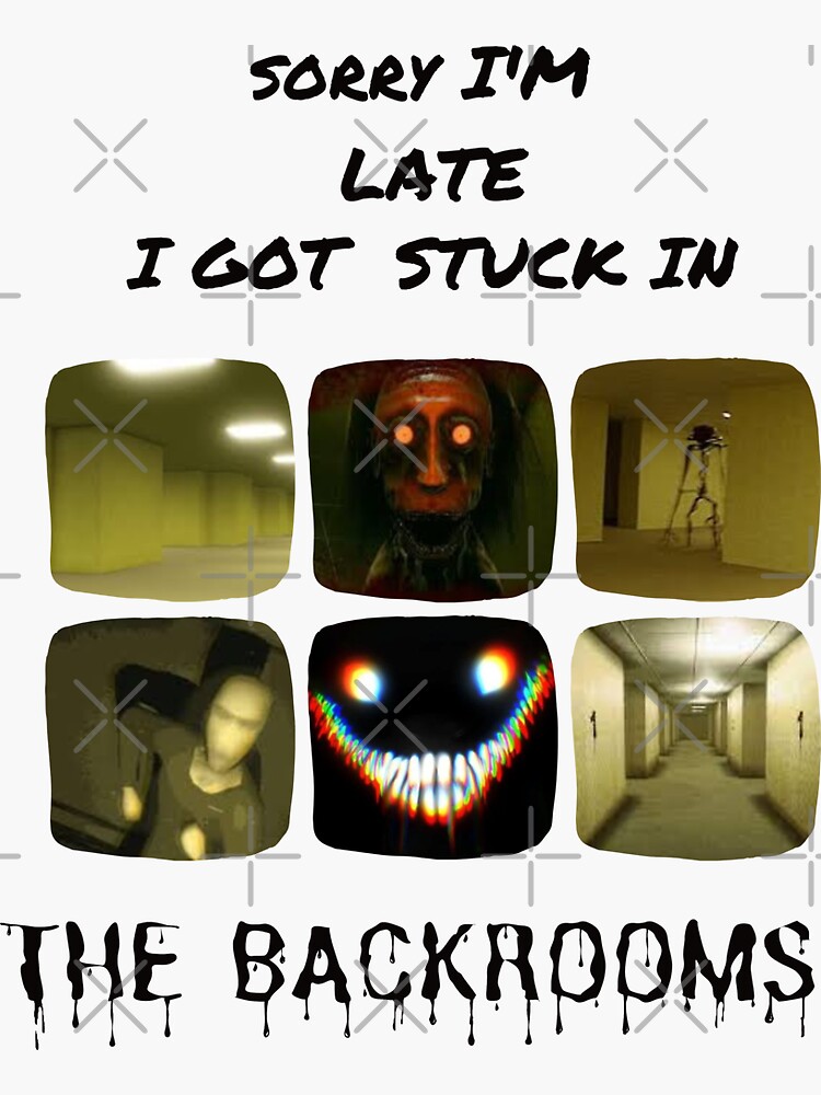 The Backrooms Stickers for Sale