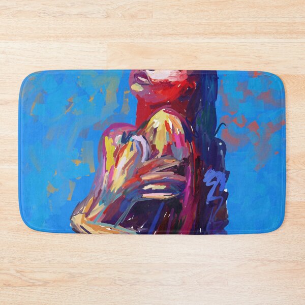 Item preview, Colourful abstract painting of women in expression designed and sold by KARTICK DUTTA.