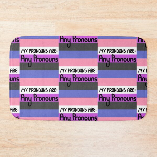 Item preview, Genderfluid any pronouns designed and sold by AmIAnAngelYet.
