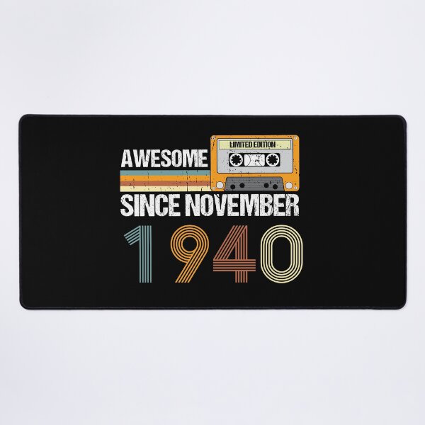 Item preview, Awesome Since November 1940| 82th Birthday Gifts | 82 Years Old Gifts designed and sold by AMINE ★★★★★.