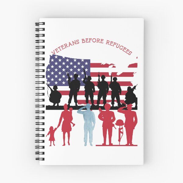Item preview, veterans before refugees designed and sold by ProjectOfColor.