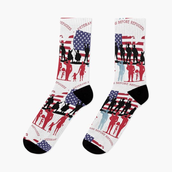 Item preview, veterans before refugees designed and sold by ProjectOfColor.