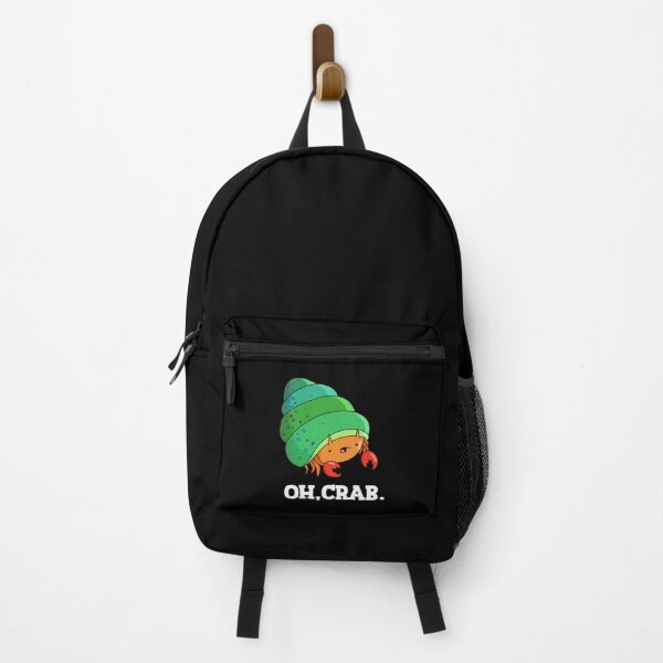 Item preview, Oh Crab Funny Crab Puns (Dark BG) designed and sold by punnybone.