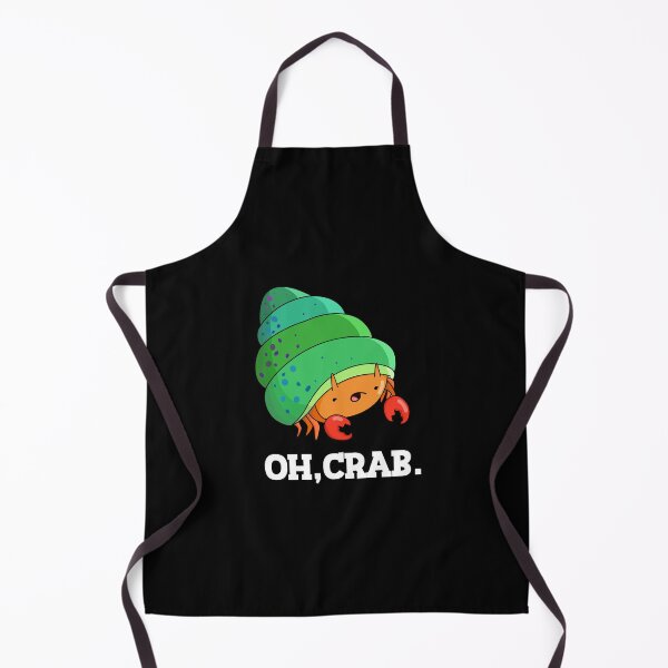Item preview, Oh Crab Funny Crab Puns (Dark BG) designed and sold by punnybone.