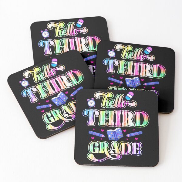 Item preview, Hello Third Grade Team 3rd Grade Back To School Teacher Student designed and sold by TrenddyArts.