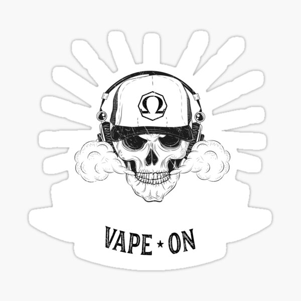 Vape Skull Vaping Merch & Gifts for Sale