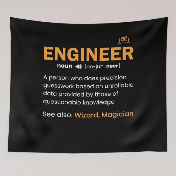 Item preview, Engineer Definition Funny Engineering designed and sold by decentwearstore.
