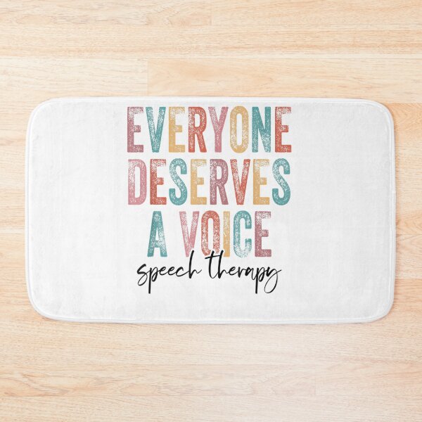 Item preview, Vintage Everyone Deserves Voice Speech Language Pathologist designed and sold by Anoirshop ⭐⭐⭐⭐⭐.