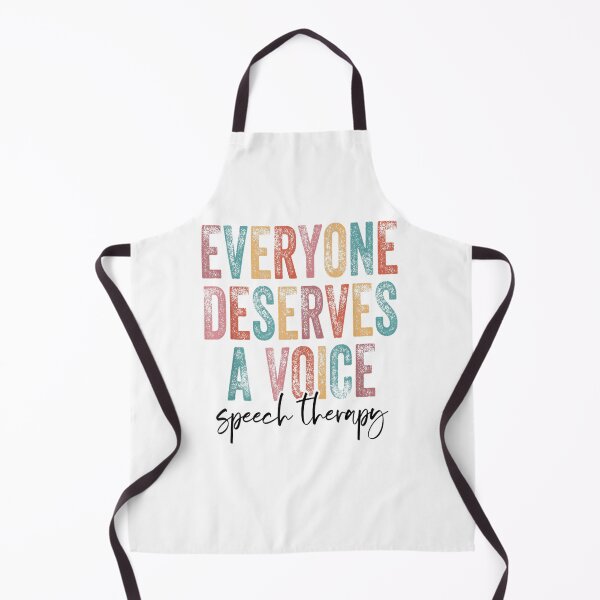 Item preview, Vintage Everyone Deserves Voice Speech Language Pathologist designed and sold by Anoirshop ⭐⭐⭐⭐⭐.