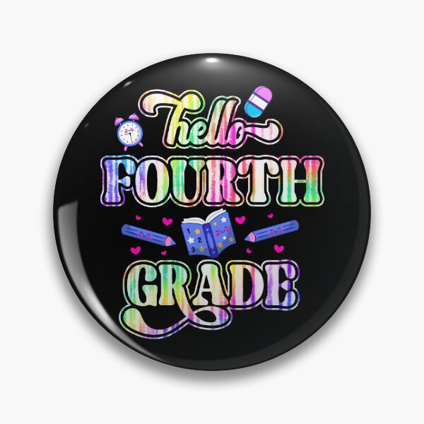 Item preview, Hello Fourth Grade Team 4th Grade Back To School Teacher Student designed and sold by TrenddyArts.