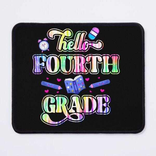 Item preview, Hello Fourth Grade Team 4th Grade Back To School Teacher Student designed and sold by TrenddyArts.