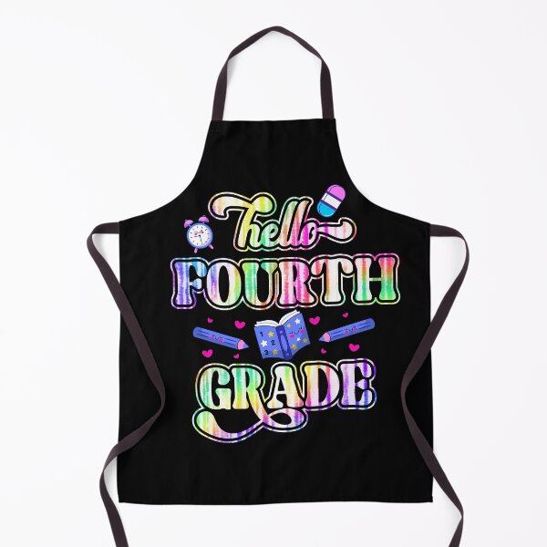 Item preview, Hello Fourth Grade Team 4th Grade Back To School Teacher Student designed and sold by TrenddyArts.